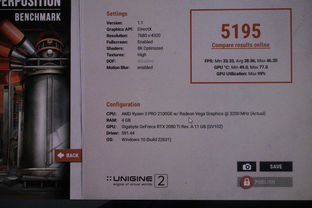 Видеокарта GPU RTX 2080Ti 11GB Aorus Xtreme / Вкл.ДДС