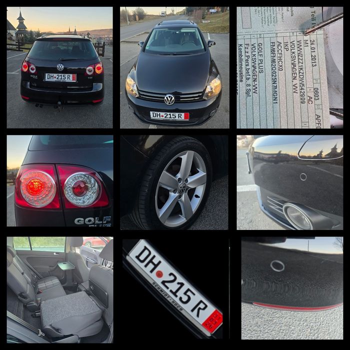 Vând Volkswagen Golf PLUS 2013, 2.0 TDI 140CP recent adus din Germania