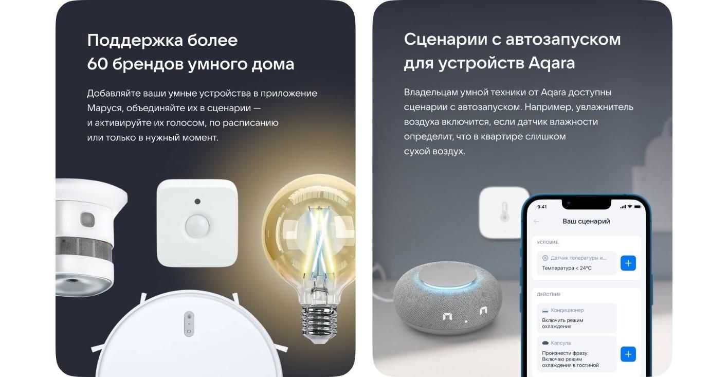 Умная колонка VK Капсула Мини с Маруся (аналог Яндекс станция мини 2 ...