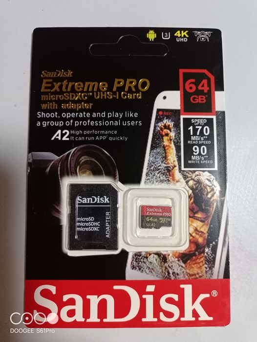 Карта памяти SanDisk SDSDXXY-128G-ANCIN 128 Гб