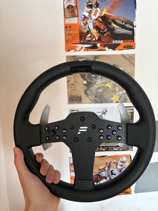 Fanatec CSL wheel,QR2 Lite