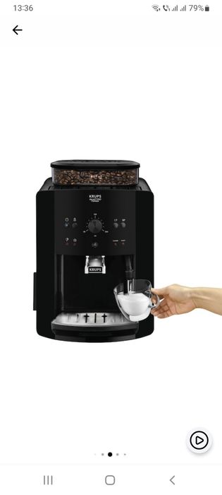Espressor automat Krups Picto Arabica EA811010,negru