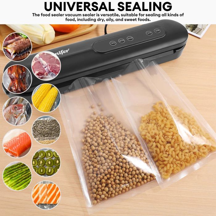 Вакуумный упаковщик, Sonifer SF-1511, в комплекте 10 рифлёных пакетико