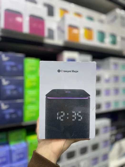 New! Яндекс Станция Миди с часами 24W Zigbee