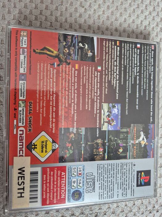Joc original Tekken 3 ps1