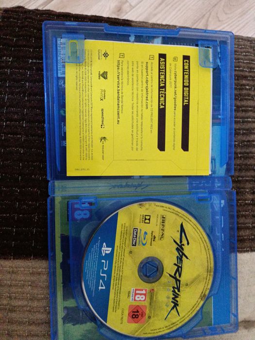 Диск Cyberpunk 2077 PS4