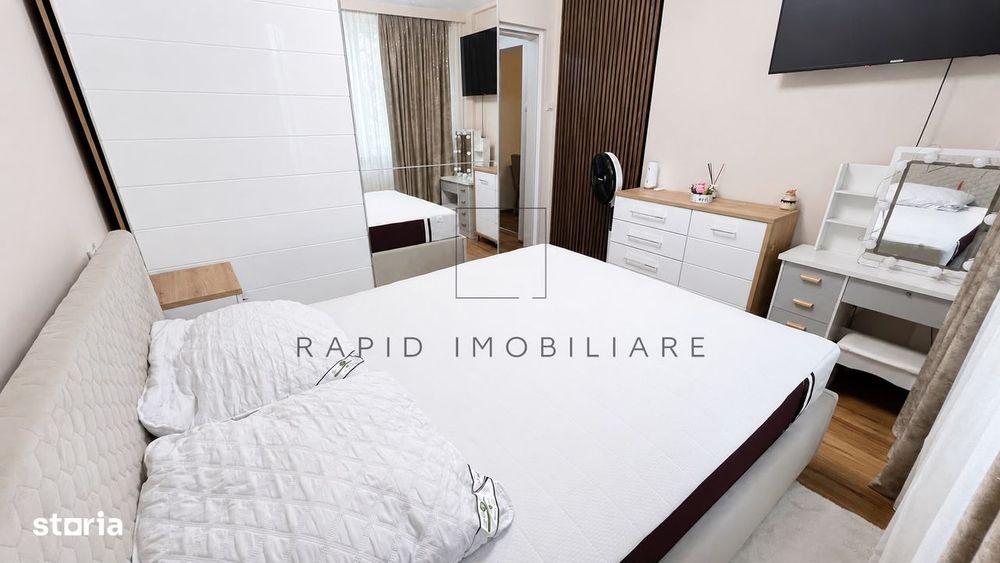 De Inchiriat - Ap. 2 Camere - Mobilat + Utilat Modern - Tiglina 1