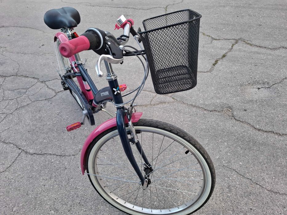 Детски велосипед колело Btwin 24 Original 500 Kids Hybrid