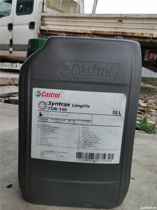Ulei castro punți motoare 75w140 20l