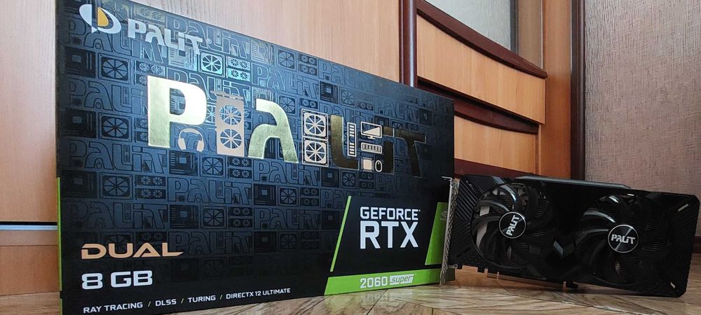 Продаётся видеокарта PALIT RTX 2060 super