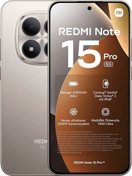Xiaomi Redmi Note 15 Pro 5G New 2026