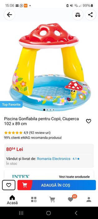 Piscina bebelusi