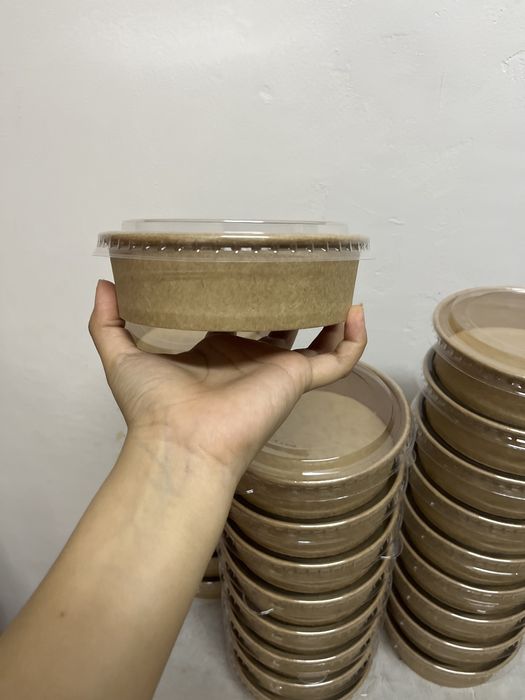 Салатник 200512 коричневый