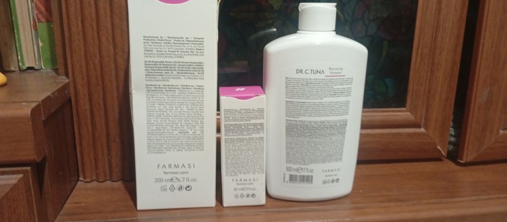 Vând set complet Farmasi Reviving cu usturoi,