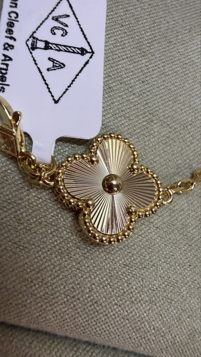 S925 с позолотой Браслет Van Cleef