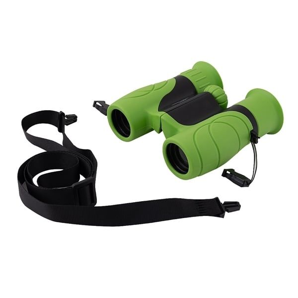 Binoclu compact pentru copii, 8x21, verde