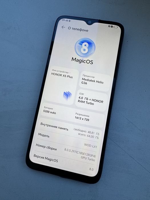Продам Honor X5 pluse