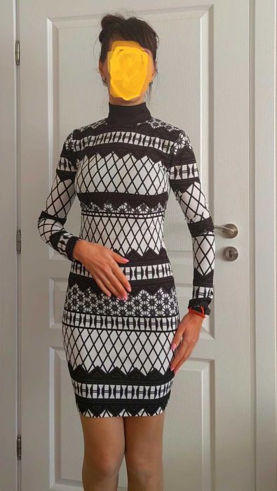 НОВО! Еластична рокля , размер С