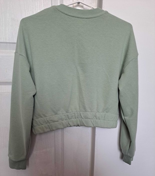 Bluză cropped oversized Mango din bumbac - XS-S