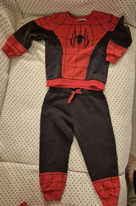 Дрехи Спайдърмен памук  H&M 104 см.