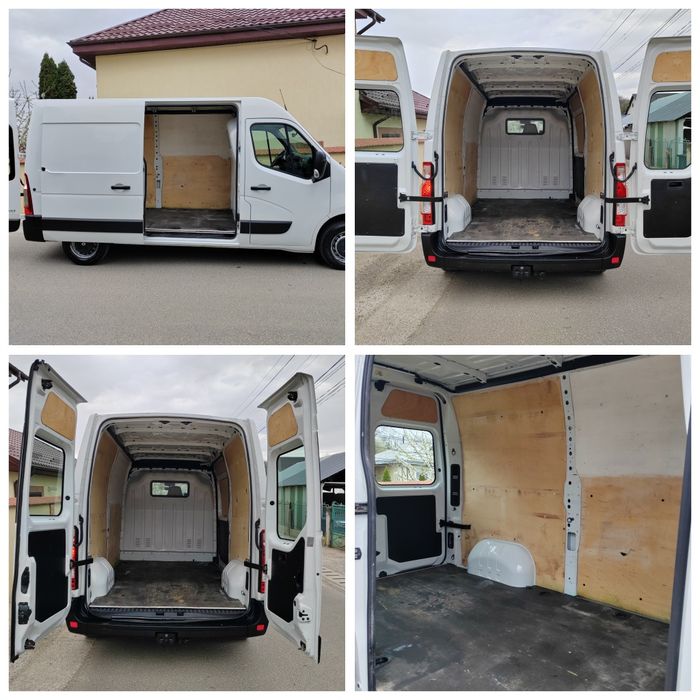 Renault Master 2.3Diesel E5 Fab. 2012 AC 3locuri Model Mediu și Inalt Inchidere centralizata Geamuri electrice Cârlig remorca Distribuție pe Lant