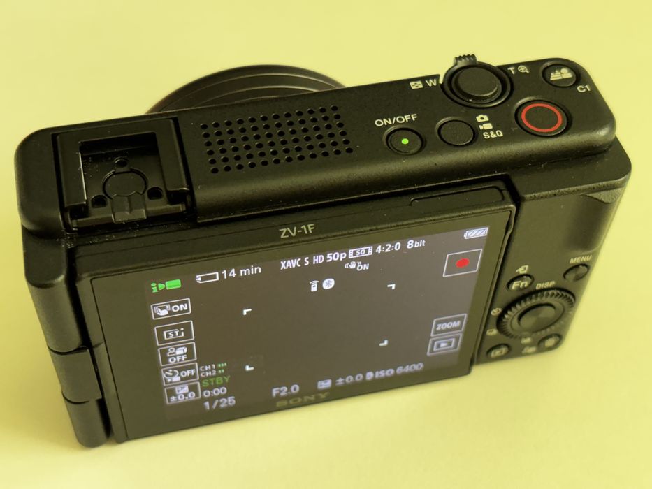 Sony ZV-1F vlogging camera