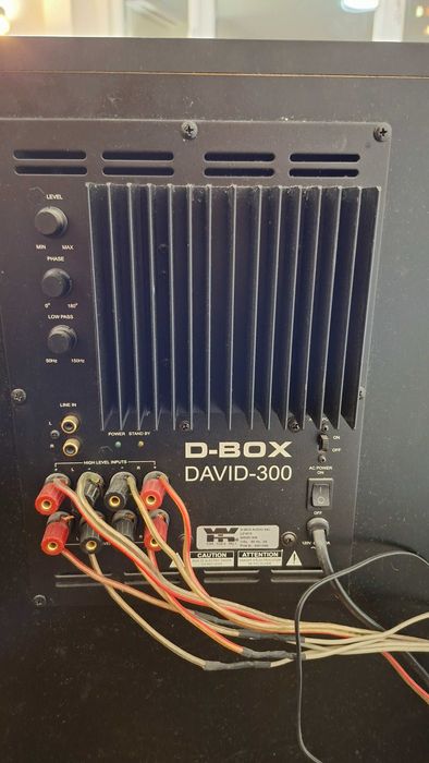 Аудио колони Graetz P 1-80 и активен субуфер D-BOX David-300