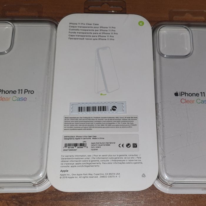 Husa transparenta originala Apple Clear Case iPhone 11 Pro