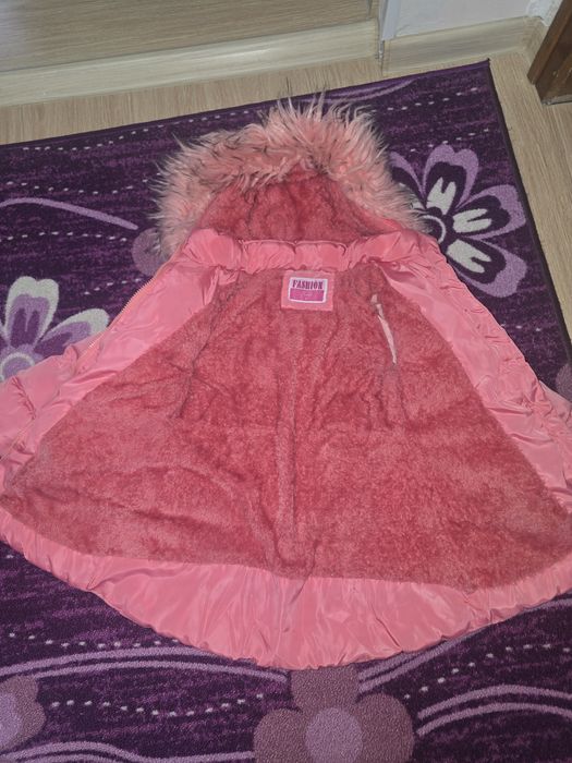 Зимно яке за момиче 116 122 размер