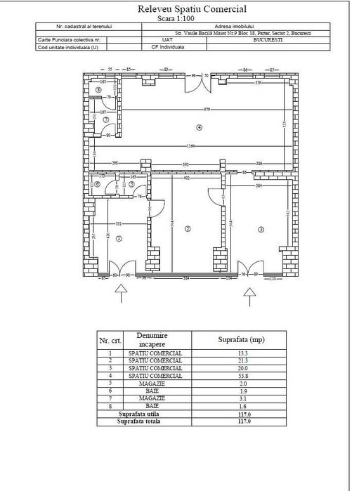 Inchiriere spatiu comercial