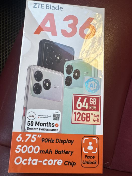 A36 ZTE blade черный