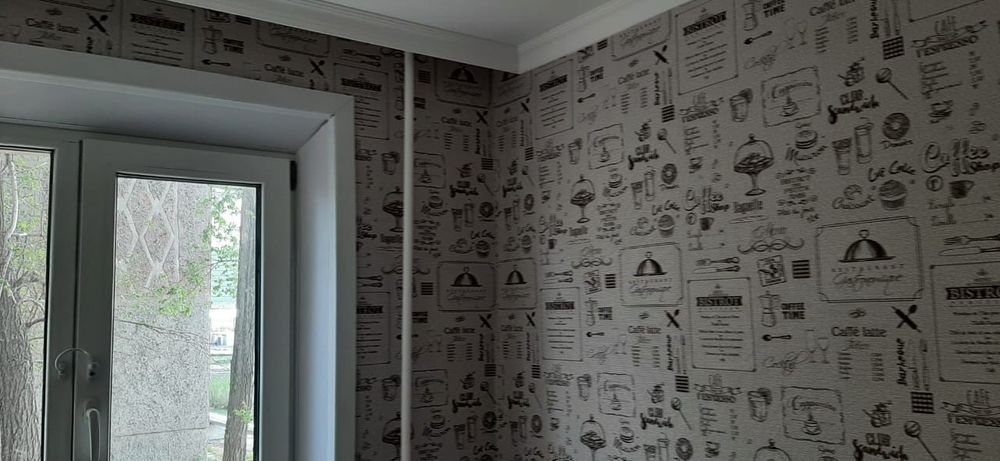 Поклейка обоев быстро и качественно