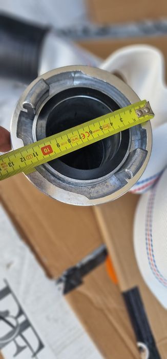 Furtun pompieri 3 toli import Italia cu mufe rola 20 m 10 bar  pret 34