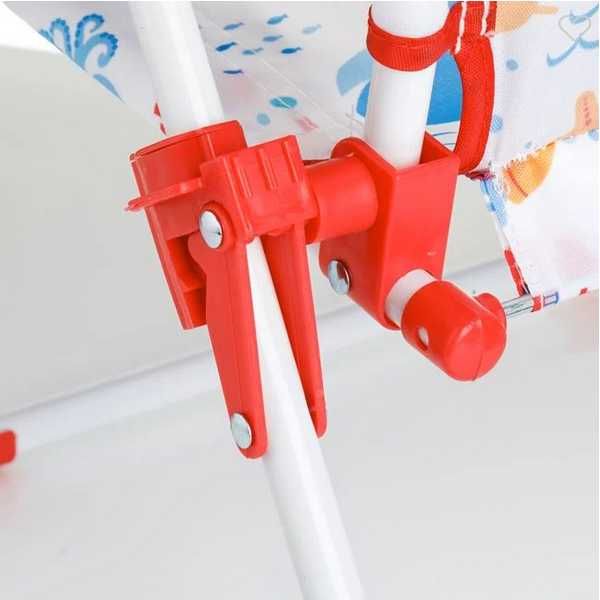 Детски стол Mercado Trade, Метален, Сгъваем, Кит, Цветен