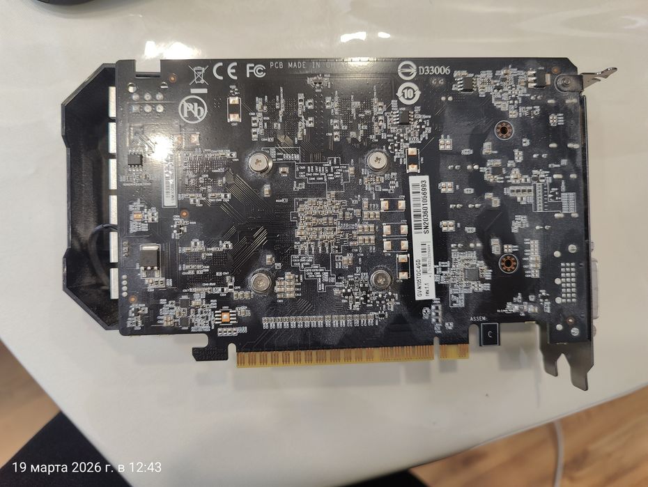Продается видеокарта 1050ti GIGABYTE