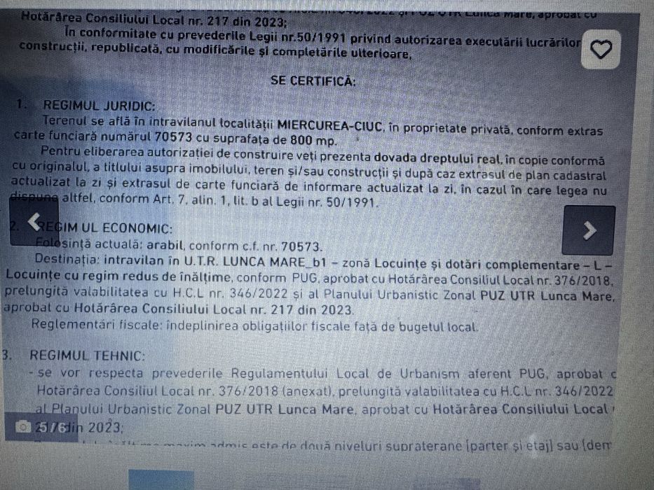 8 ari de Teren intravilan