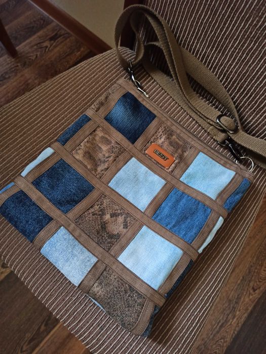 Новая джинсовая-сумочка.