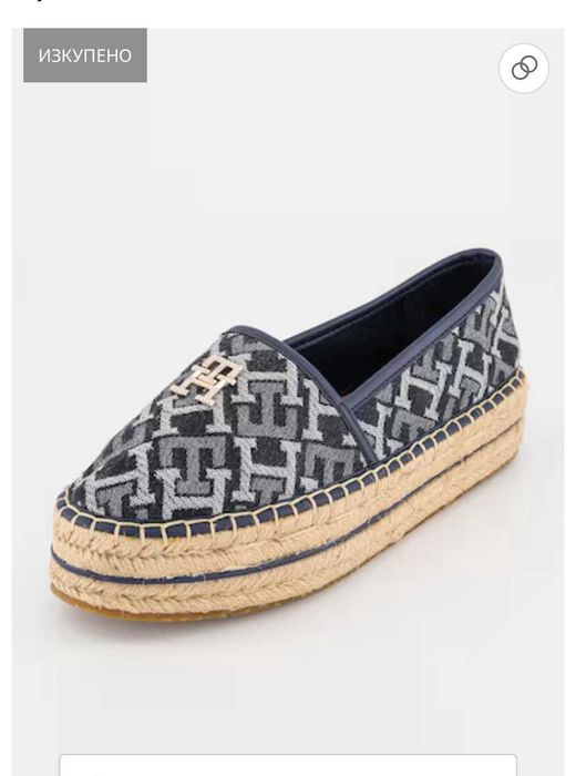 Еспадрили с монограм Tommy Hilfiger номер 38