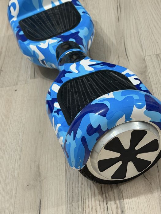 Vand hoverborad model camuflaj albastru