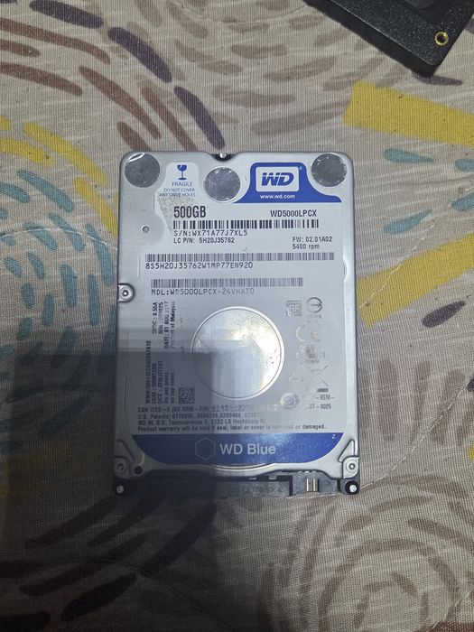 HDD Laptop 2.5" WD Blue 500GB