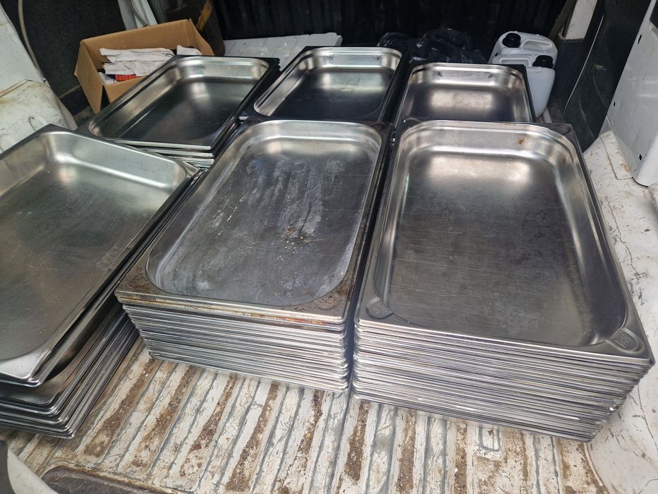 Tavi gn 1/1 inox gros, 53x 32 cm , tavi inox cuptor convectie gastro