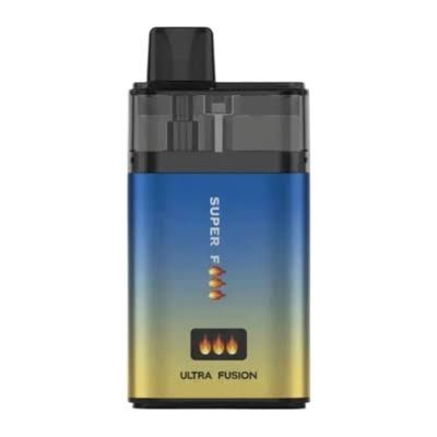Vape 60.000 Puffs 2 Arome SuperFire Crystal Reincarcabil