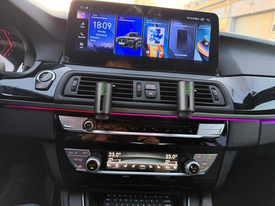 Panou AC OLED BMW F10 upgrade G30 climatizare