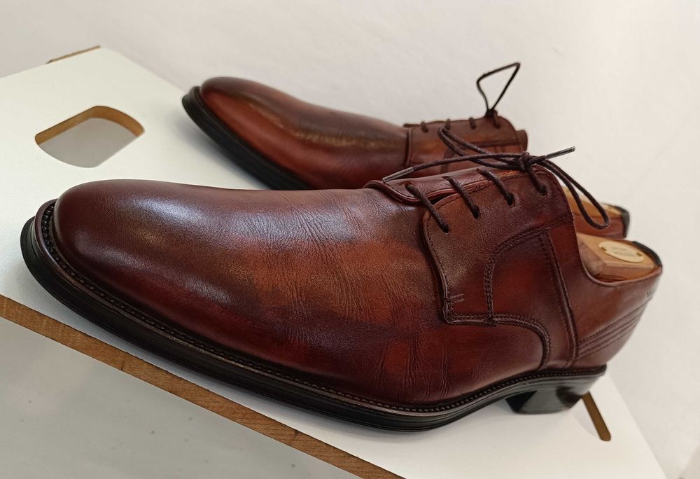 Pantofi derby 45 45.5 premium LLOYD piele naturala moale