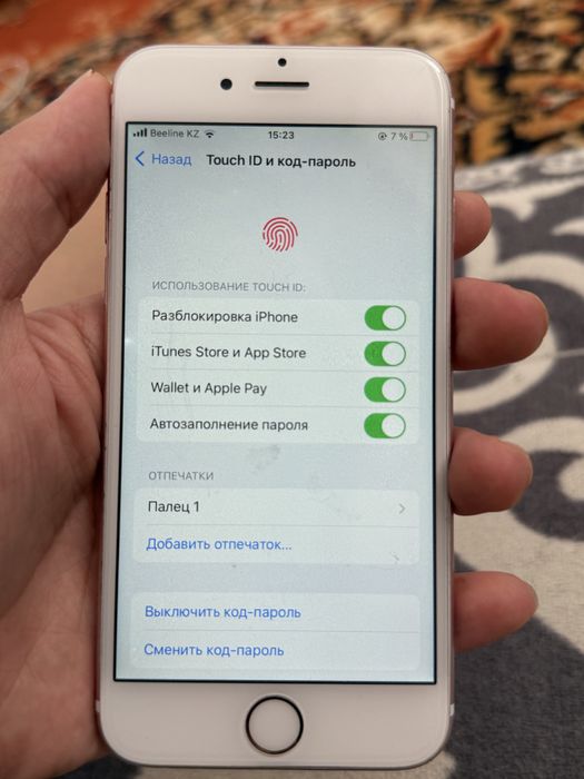 Iphone 6s все родной.