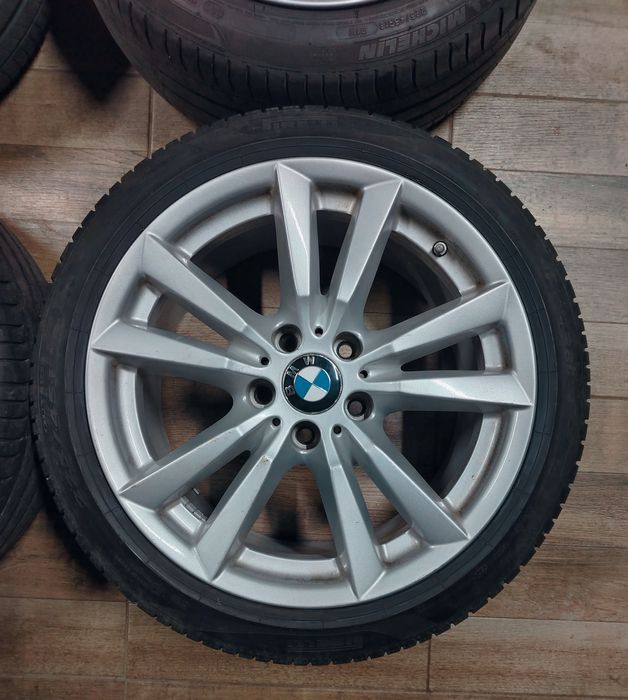 Jante R18 5x120 BMW echipate cu anvelope premium dot 2024 + senzori de