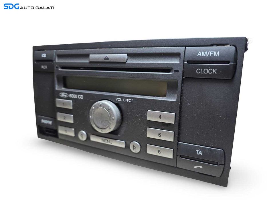 Unitate Radio CD Player 6000 CD Ford C-Max 2004 - 2010 Cod 6S61-18C815-AG [LS1002]