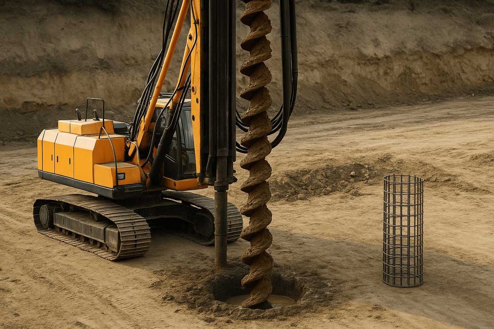 Бурение лунок под сваи, бурене скважин на воду | Гарантия с договором