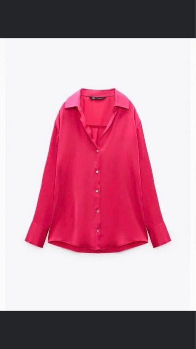 Сатенена риза Zara