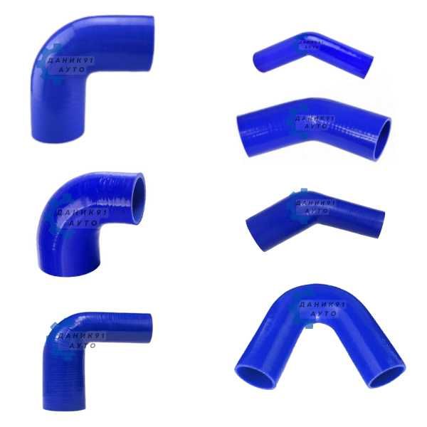 Силиконов маркуч 90 градуса, 45 градуса, 135 градуса и редукторен